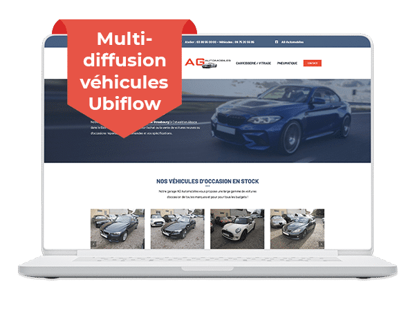 Création site internet sur mesure - AG Automobiles