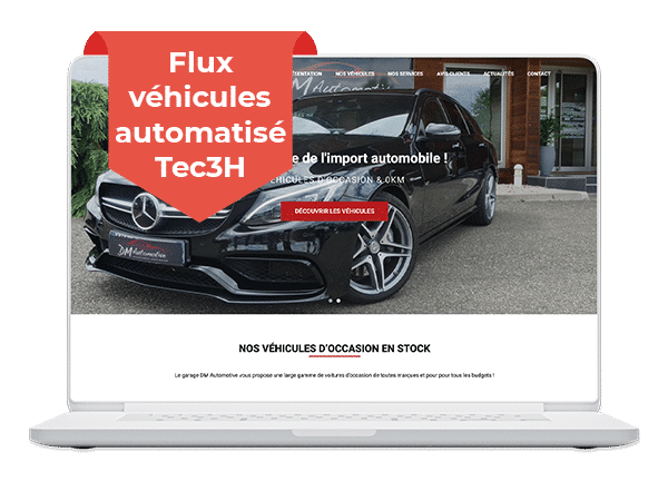 Création site internet sur mesure - DM Automotive