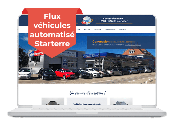 Création site internet sur mesure - Suss Automobiles